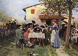Raffaelo Sorbi The Country Inn painting